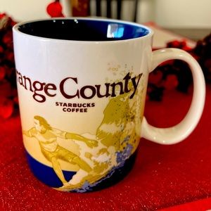 Starbucks collectors cup from orange county
